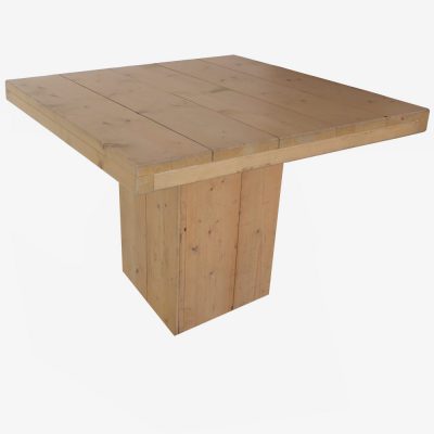 Lage lorenzo tafel 100 bij 100 cm