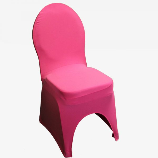 Roze stretchhoes voor de gestoffeerde stoel
